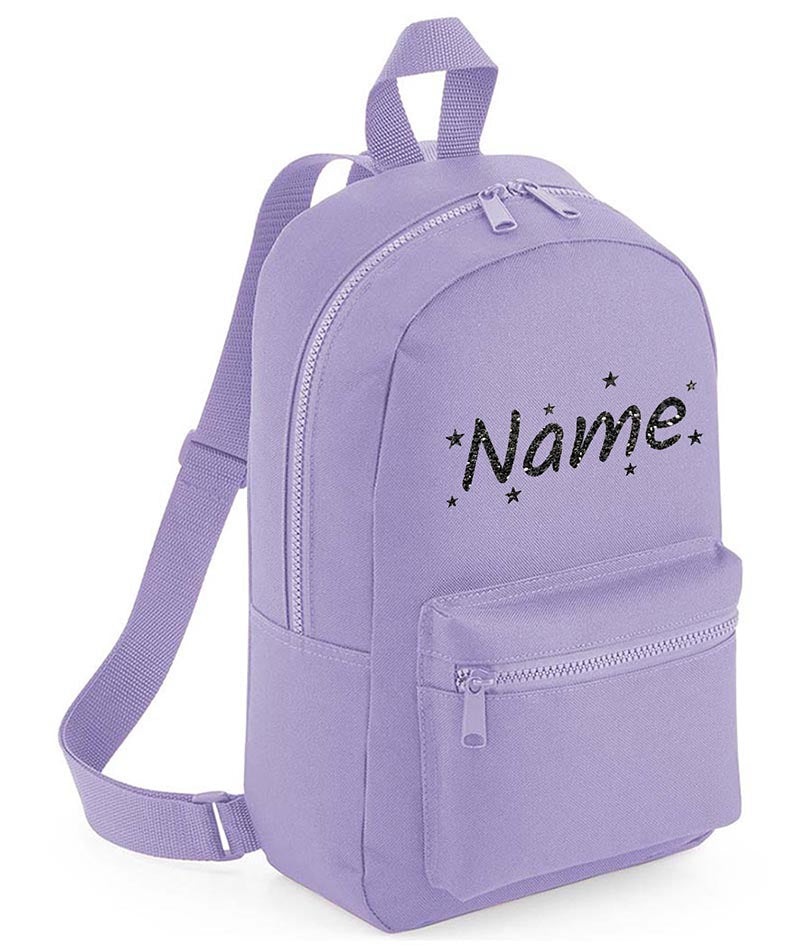 Personalised Girls Backpack Bag Mini School PE Club Nursery Any Name Rucksack