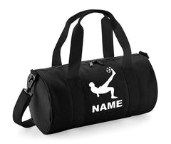 Personalised Football Player with Your Name School Gym Kit Kids Bag Gift Gym Essentials