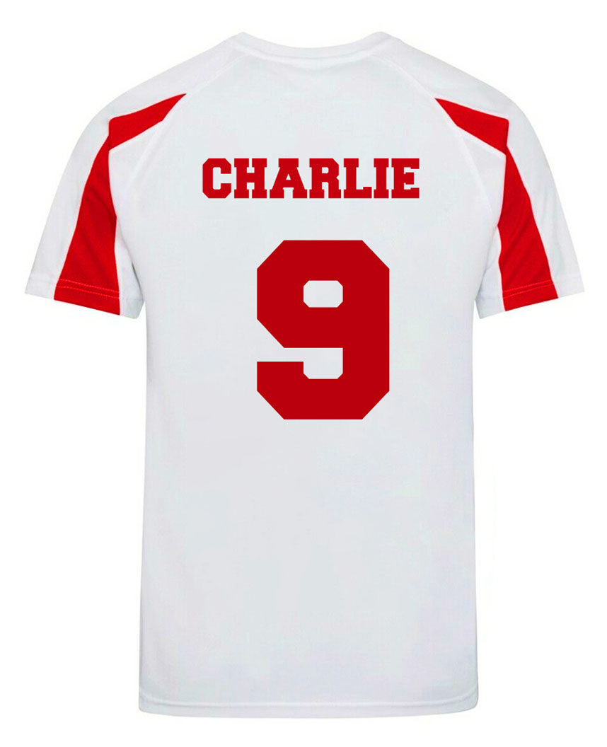 Children Personalised England Style Sports Football Kit