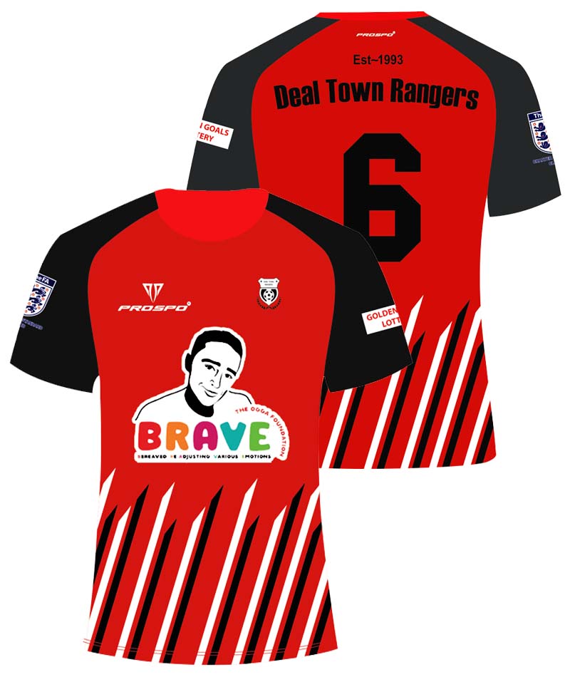 Deal Town Rangers Away Shirt - Brave