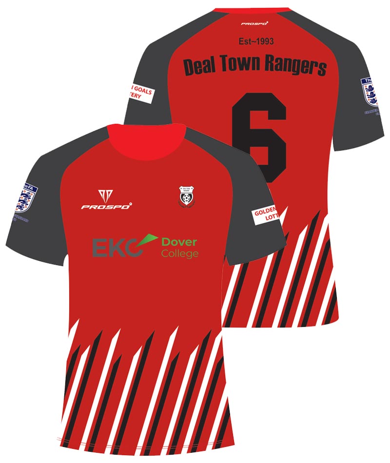 Deal Town Rangers Away Shirt - EKC Dover College