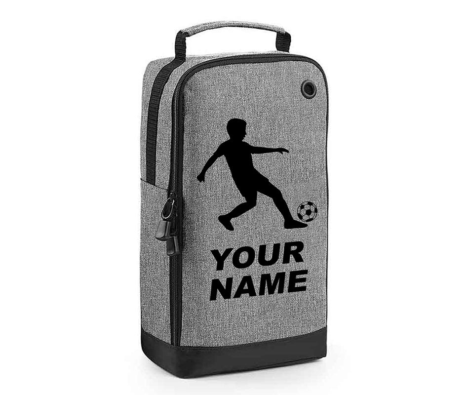 Personalised Any Name Children Football Player Boot Bag Boys Rugby Kids Sports PE Kit Bag