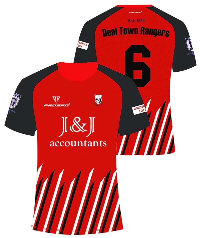 Deal Town Rangers Away Shirt - J & J Accountants