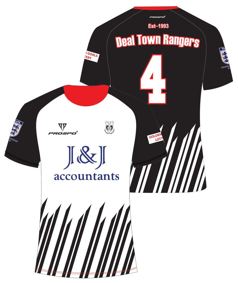 Deal Town Rangers Home Shirt - J & J Accountants