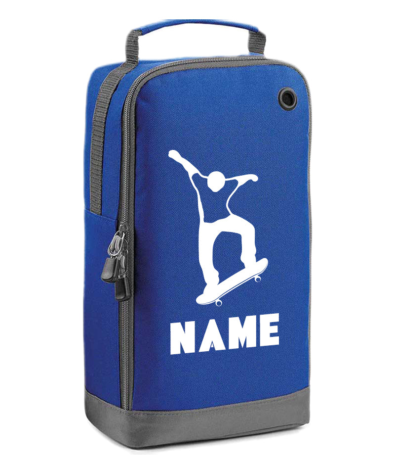 Personalised Any Name Skating Boot Bags Sports School Gym PE Accessories Kit Bag