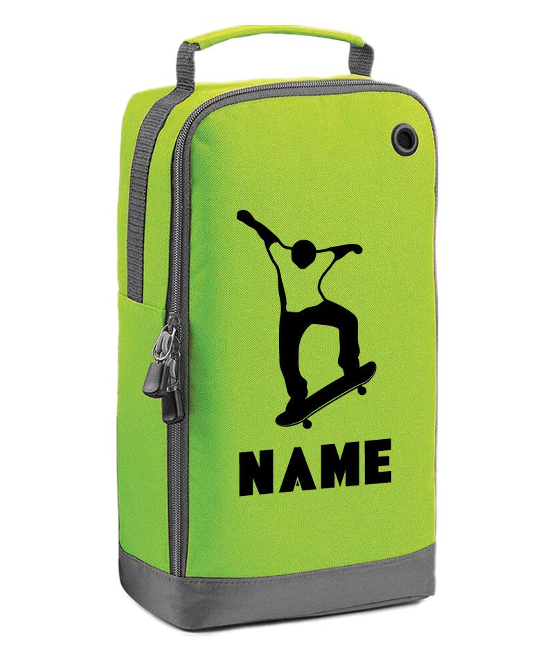 Personalised Any Name Skating Boot Bags Sports School Gym PE Accessories Kit Bag