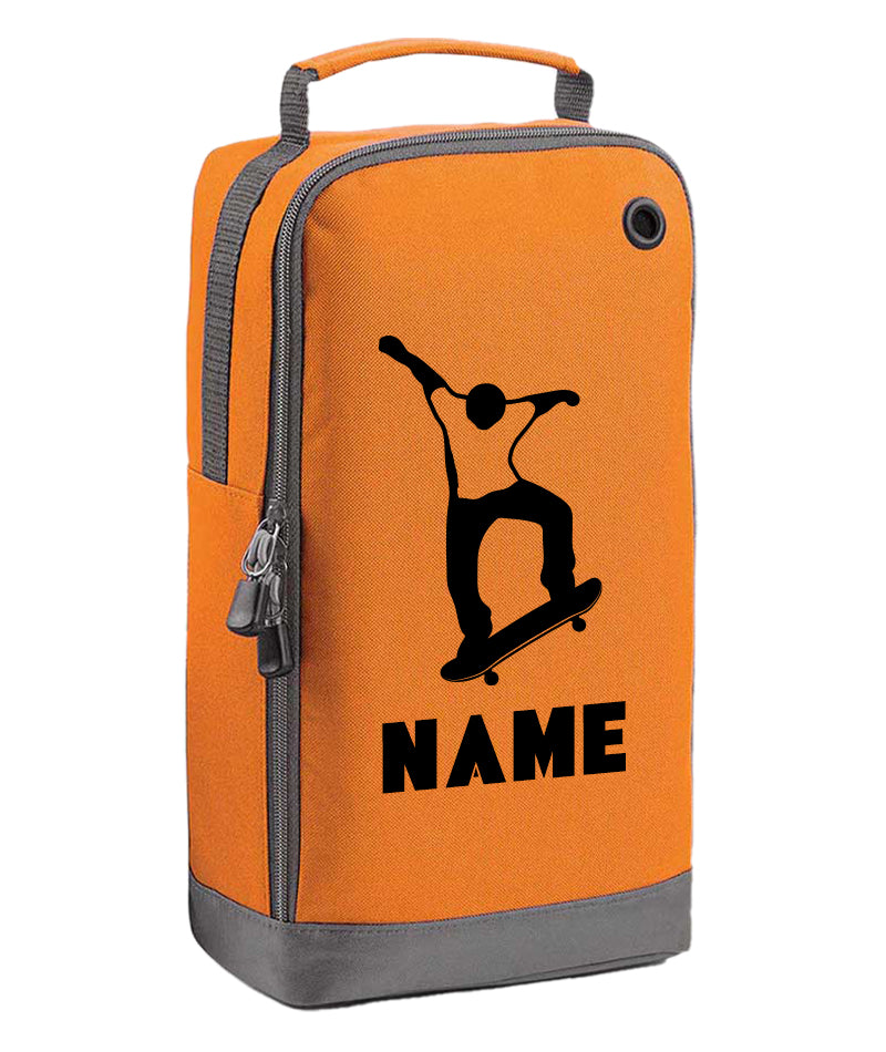 Personalised Any Name Skating Boot Bags Sports School Gym PE Accessories Kit Bag