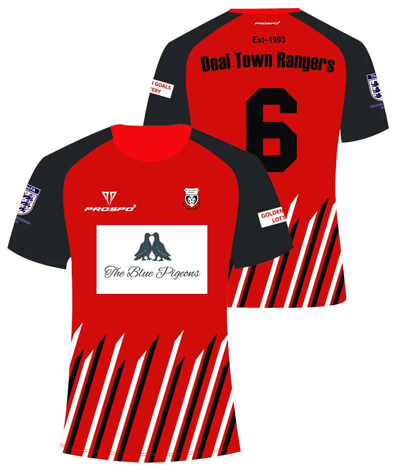 Deal Town Rangers Away Shirt - The Blue Pigeons