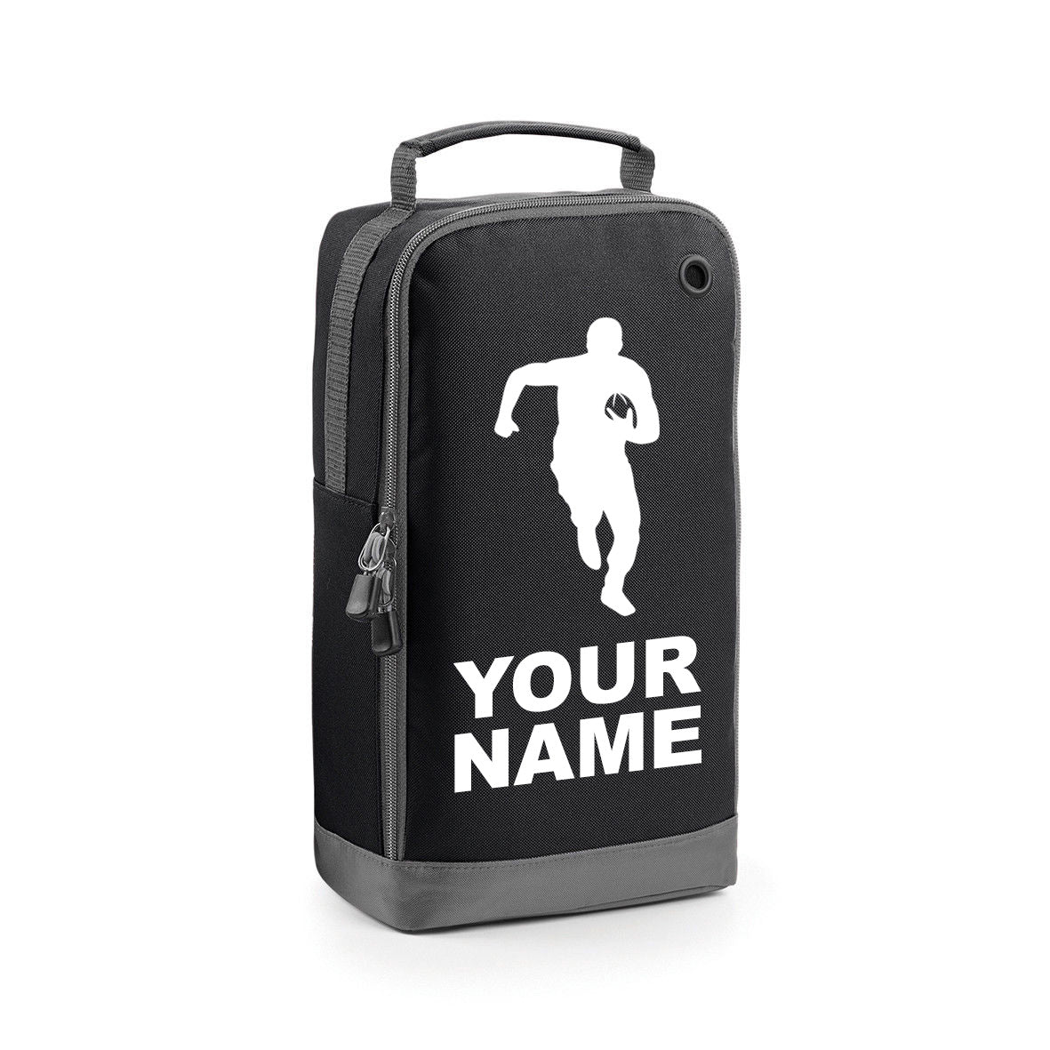 Personalised Childrens Football Rugby Boot Bag Boys Kids Sports Footy PE Kit Bag