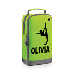 Personalised Any Name Gymnastics Boot Bags Dance Ballet Sports Pe Custom Kit Bag