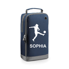 PROSPO PERSONALISED GIRLS FOOTBALL RUGBY BOOT BAG KIDS SPORTS FOOTY PE SHOE BAG