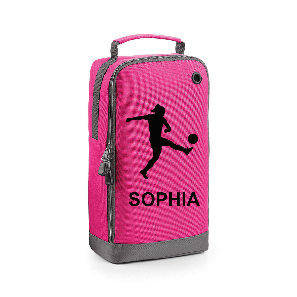 PROSPO PERSONALISED GIRLS FOOTBALL RUGBY BOOT BAG KIDS SPORTS FOOTY PE SHOE BAG